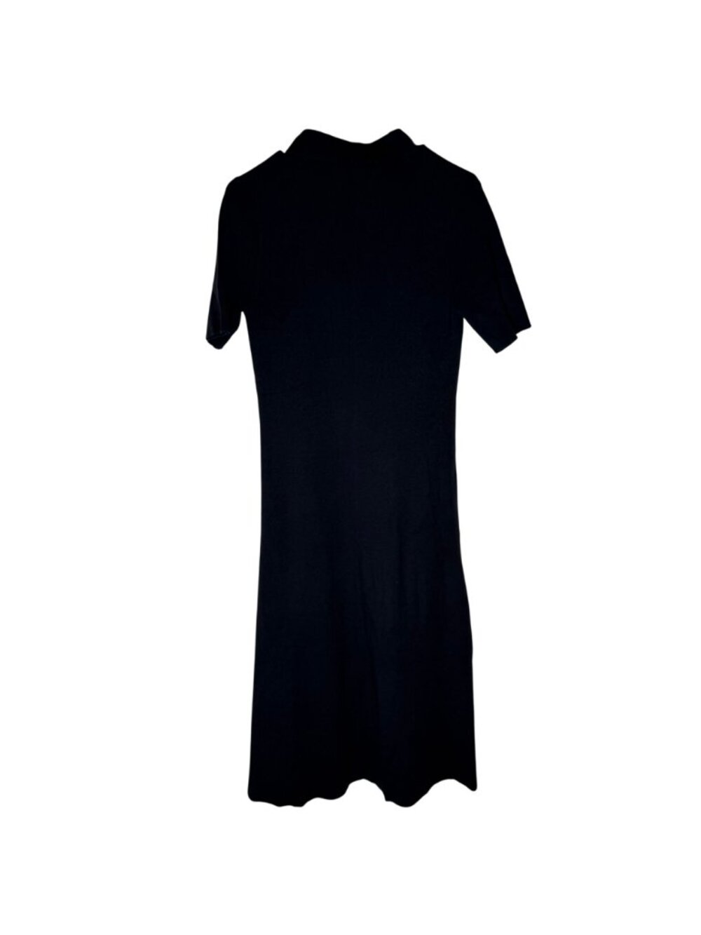 Everlane The Knit Polo Dress Navy Blue Size M NWT - Picture 6 of 6